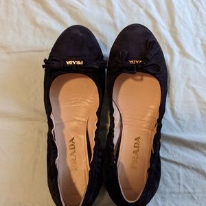 Prada ballet flats